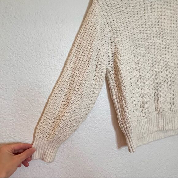 Aritzia Wilfred Essential Chenille Sweater in Oak size XS - Picture 5 of 12
